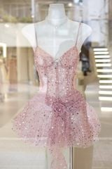 Đầm Kết Kim Sa Kèm Charm