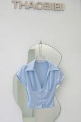 Áo Thun Cổ SM Tay Con