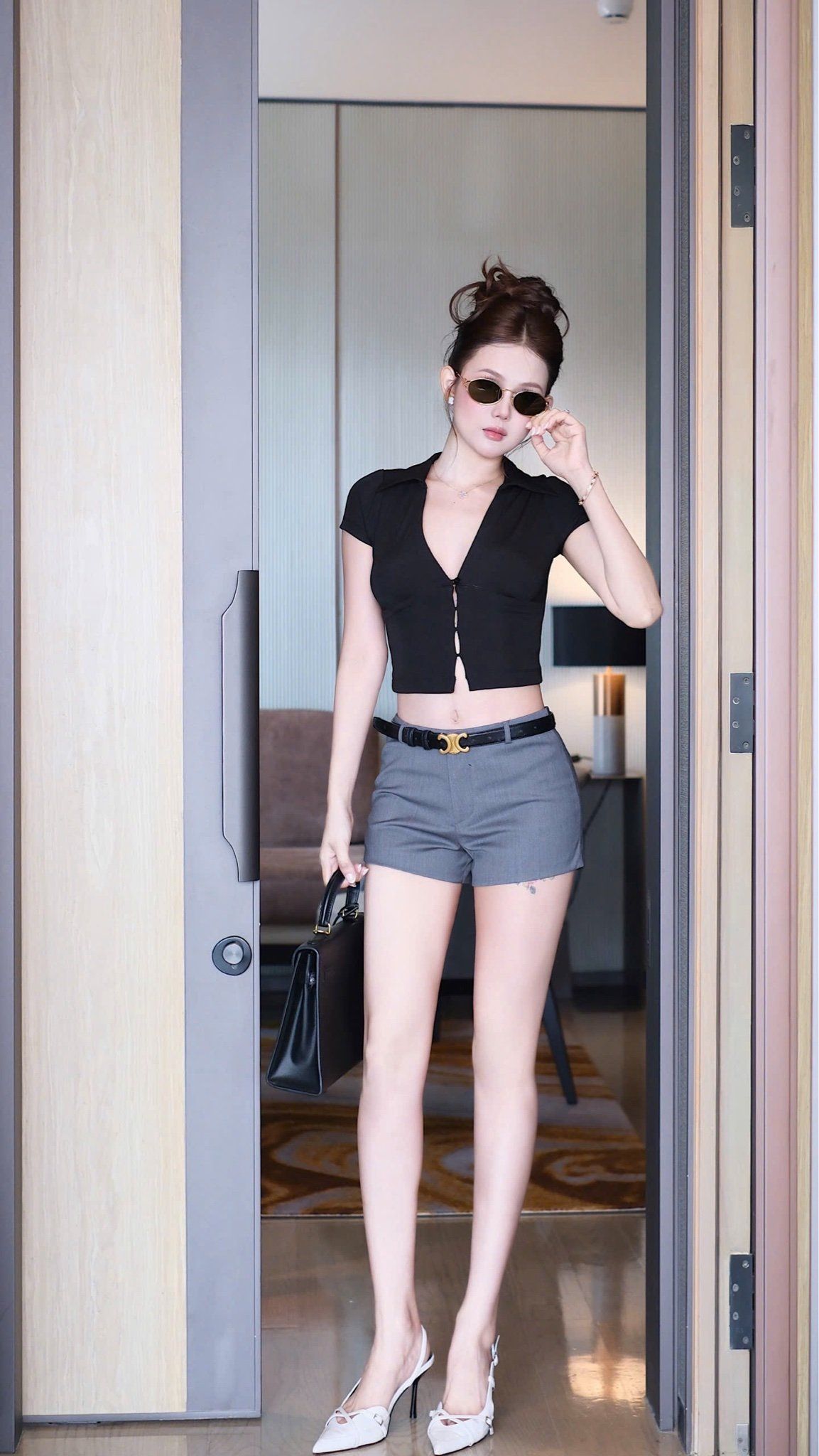 Quần Short Basic Cài Nút