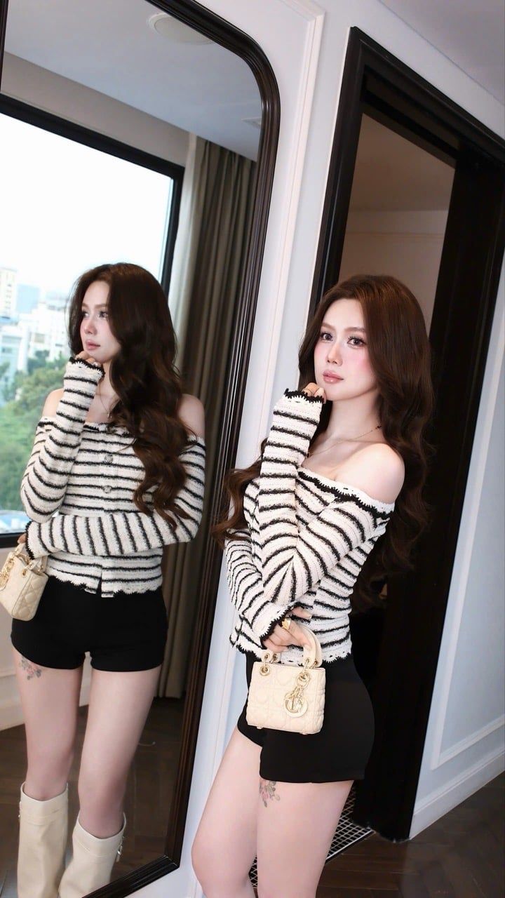 Áo Tweed TD Bẹt Vai