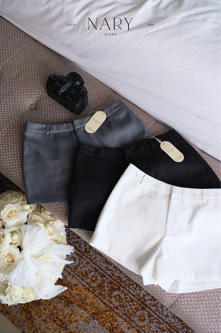 Quần Short Basic Cài Nút