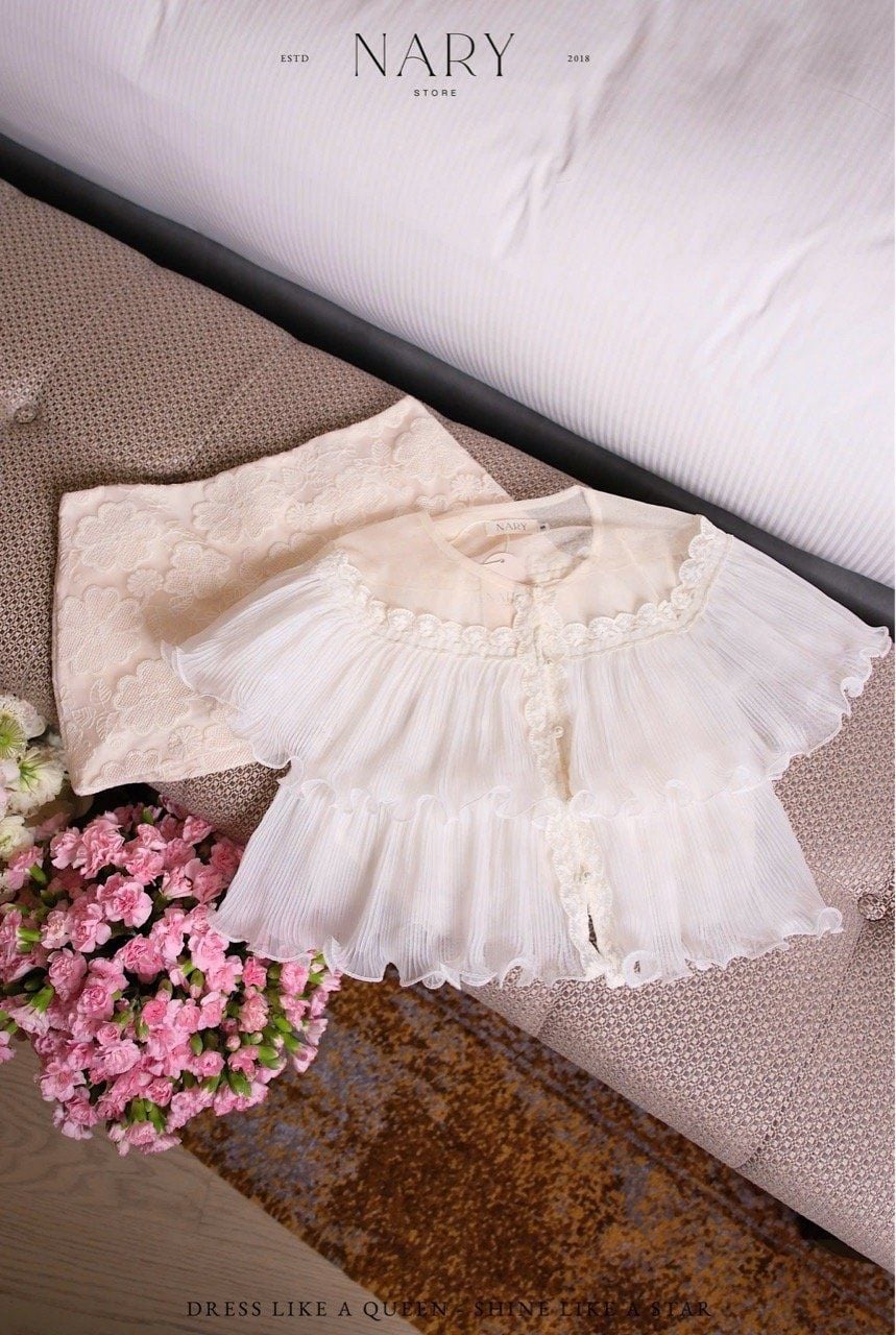 Set Áo Voan Tầng Cv Hoa