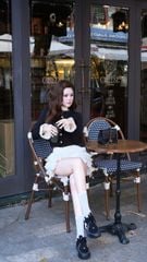 Set Áo Tay Loe Cv Xô