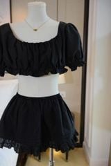 Set Babydoll Tay Phồng