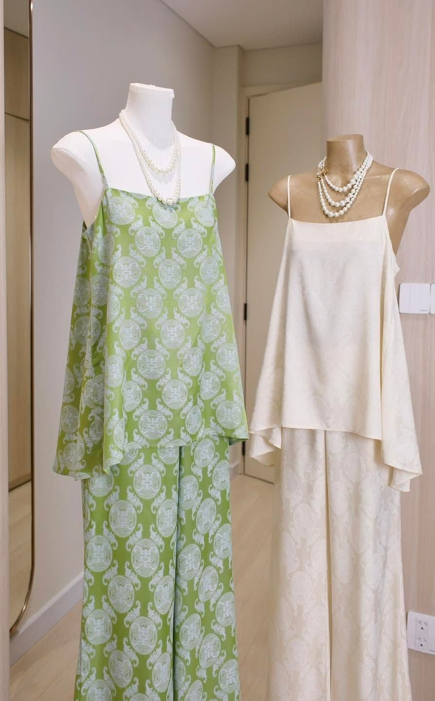 Set Lụa 2S Họa Tiết