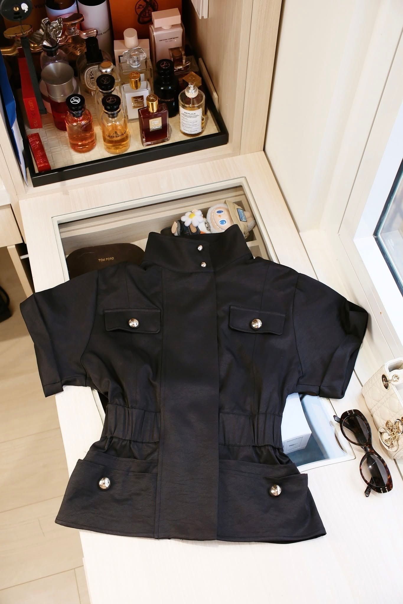 Áo Turtleneck With Patch Pocket