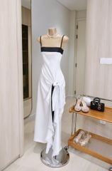 Đầm 2S Lụa Cột Eo