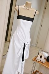 Đầm 2S Lụa Cột Eo