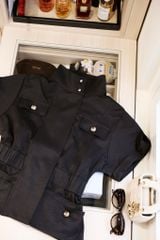 Áo Turtleneck With Patch Pocket