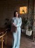 Set Bà Ba Họa Tiết Tay Phồng