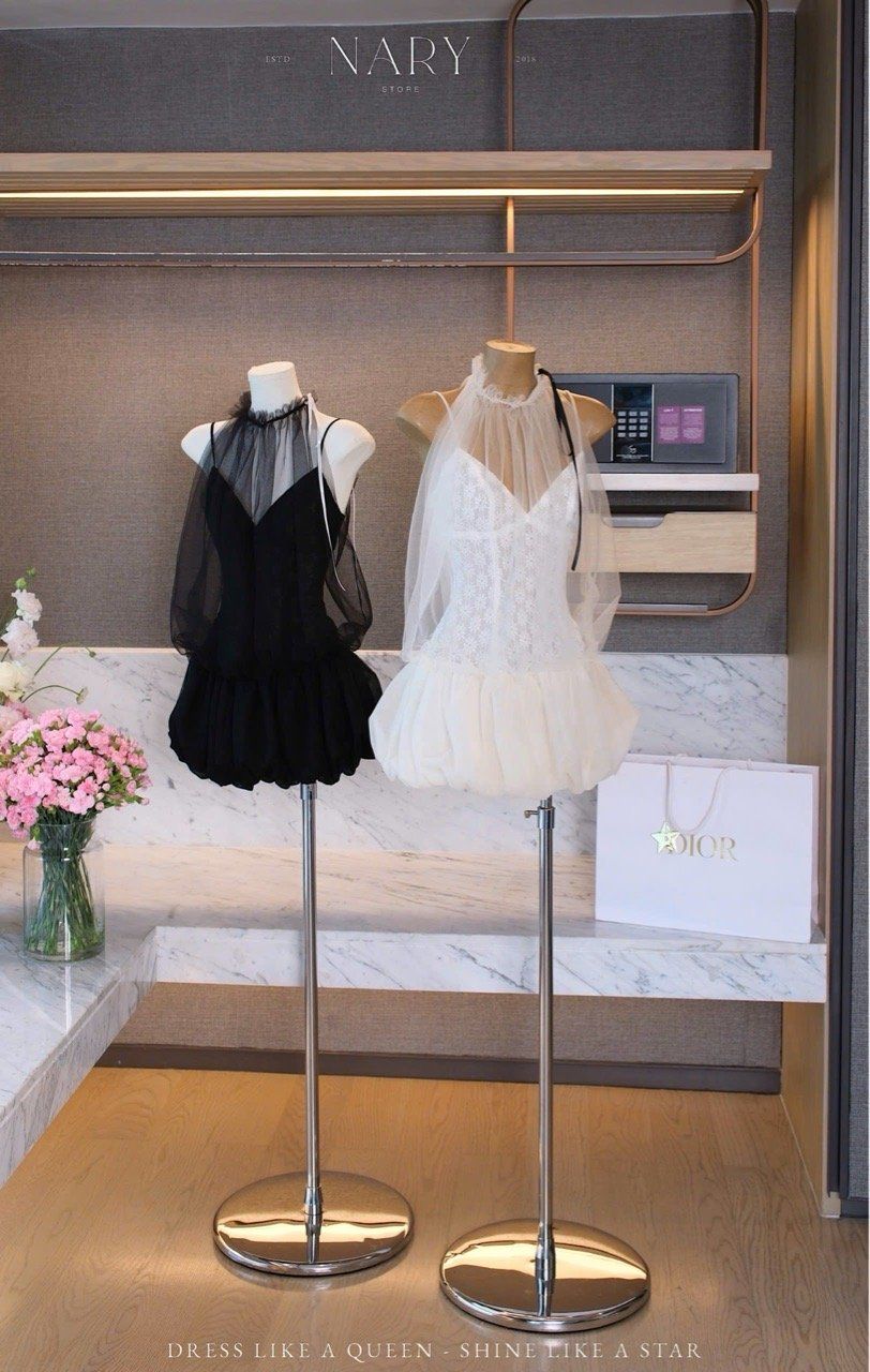 Đầm Lưới SN Phối Ren