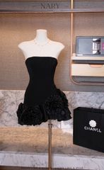 Đầm Cup Kết Hoa Tà Xéo