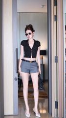 Áo Thun Cổ SM Tay Con