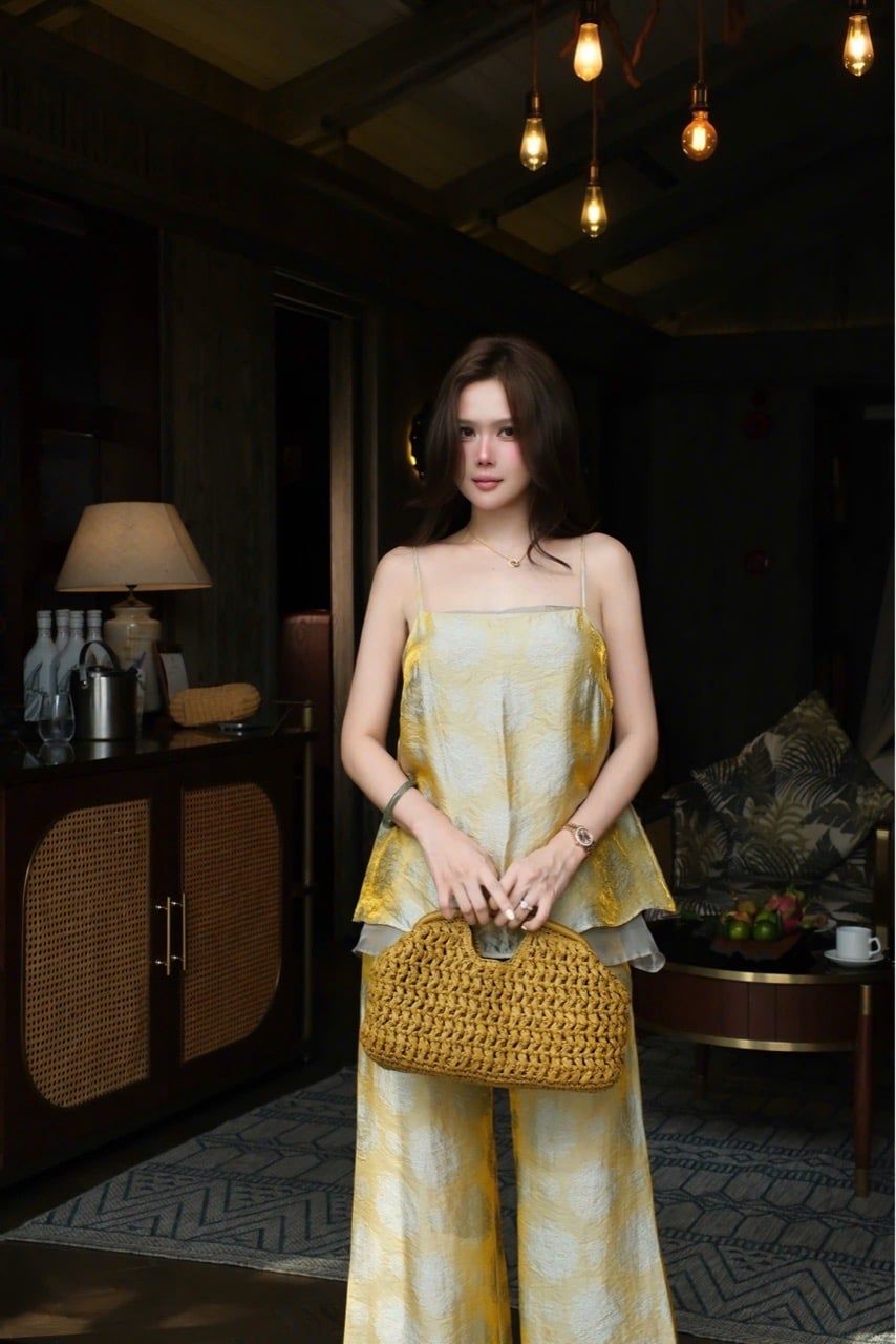 Set Lụa 2S Voan Tầng