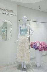 Áo Yếm Lưới Kết Hoa