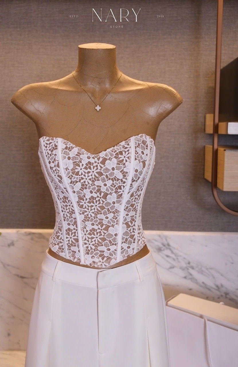 Áo Cup Lưới Ren Hoa