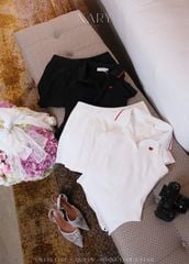 Set Bodysuit Cv Xếp Ly