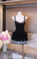 Đầm 2S Phối Bra Ren Tầng