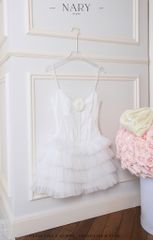 Đầm Ren Tầng Đính Hoa