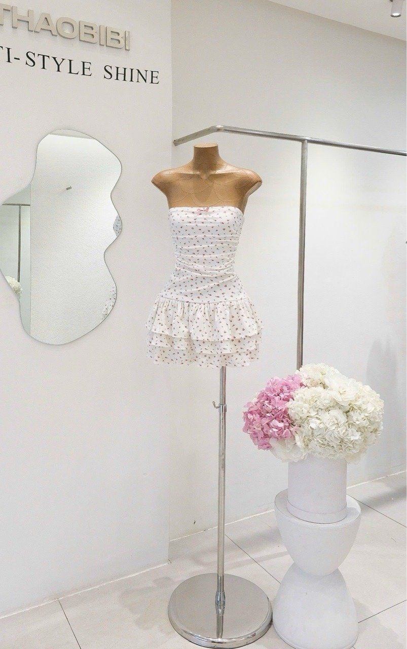 Đầm Ống Bèo Hoa Nhí