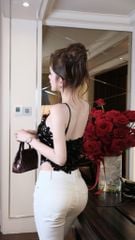 Áo Yếm Kết Kim Sa