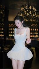 Đầm Tùng Bí Hoa Nổi