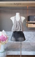 Áo Yếm Bí Chấm Bi