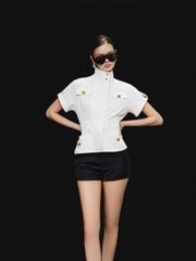 Áo Turtleneck With Patch Pocket