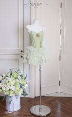 Đầm Ren Tầng Đính Hoa