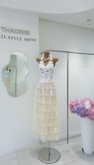 Áo Yếm Lưới Kết Hoa