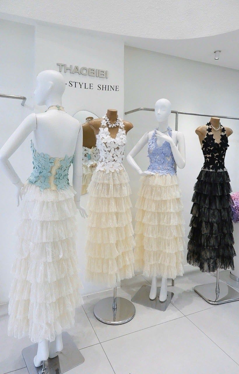 Áo Yếm Lưới Kết Hoa