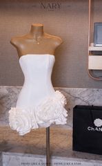 Đầm Cup Kết Hoa Tà Xéo