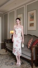 Đầm 2S Thun Lưới Nhún