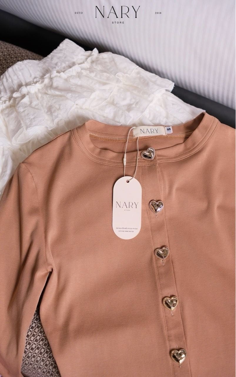 Set Áo Tay Loe Cv Xô