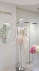 Đầm Kim Sa Phối Voan Viền Đá