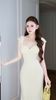Đầm Ren Hoa Nổi Đính Nơ