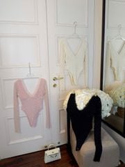 Áo Bodysuit TD Cổ Tim