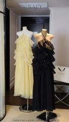 Đầm Yếm Voan Tầng Kèm Charm