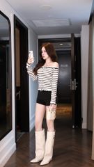 Áo Tweed TD Bẹt Vai