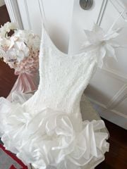 Đầm 2S Bèo Nhúng Kèm Hoa