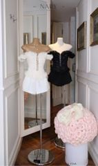 Áo Ren Đan Dây Bẹt Vai