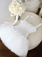 Đầm Phi Phối Lưới Kèm Charm
