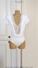 Áo Bodysuit Nhúng Phối Ren