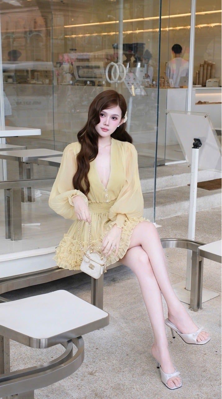 Đầm Voan TD Tầng Bèo