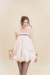 Đầm Babydoll Chấm Bi