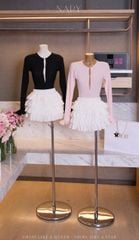 Áo TD Hở Ngực Đính Charm