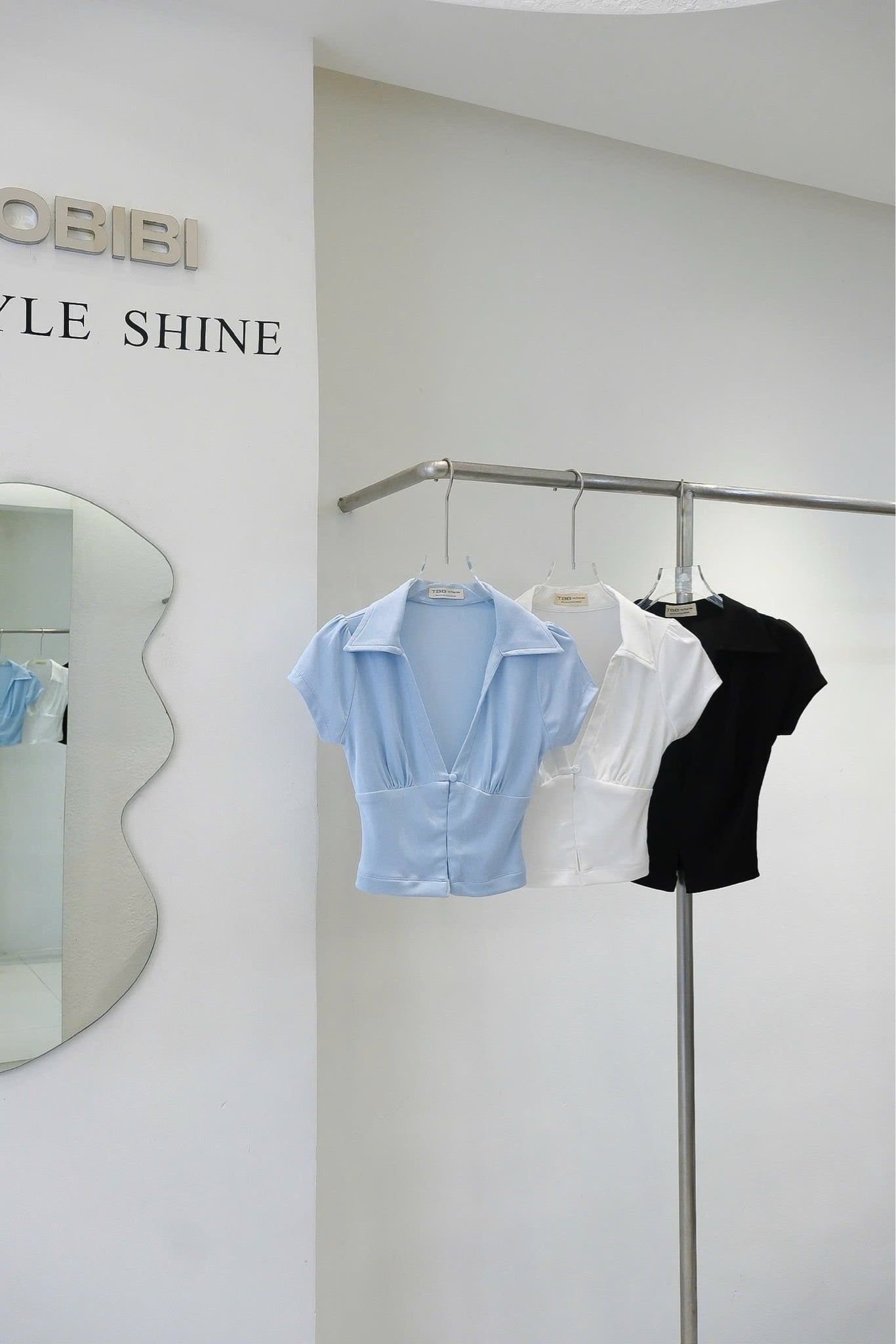 Áo Thun Cổ SM Tay Con