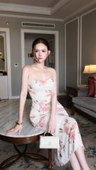 Đầm 2S Thun Lưới Nhún