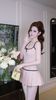 Đầm 2S Xếp Ly Đính Nơ