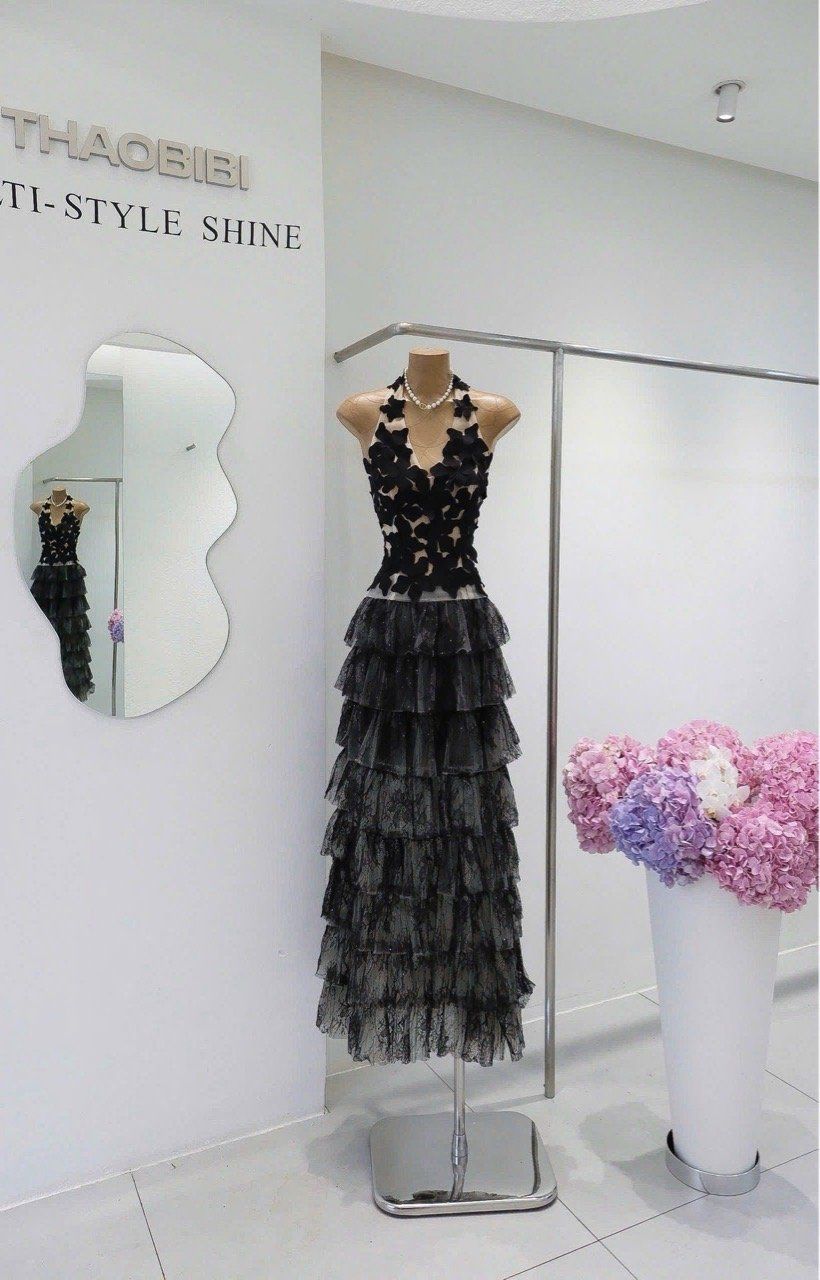 Áo Yếm Lưới Kết Hoa